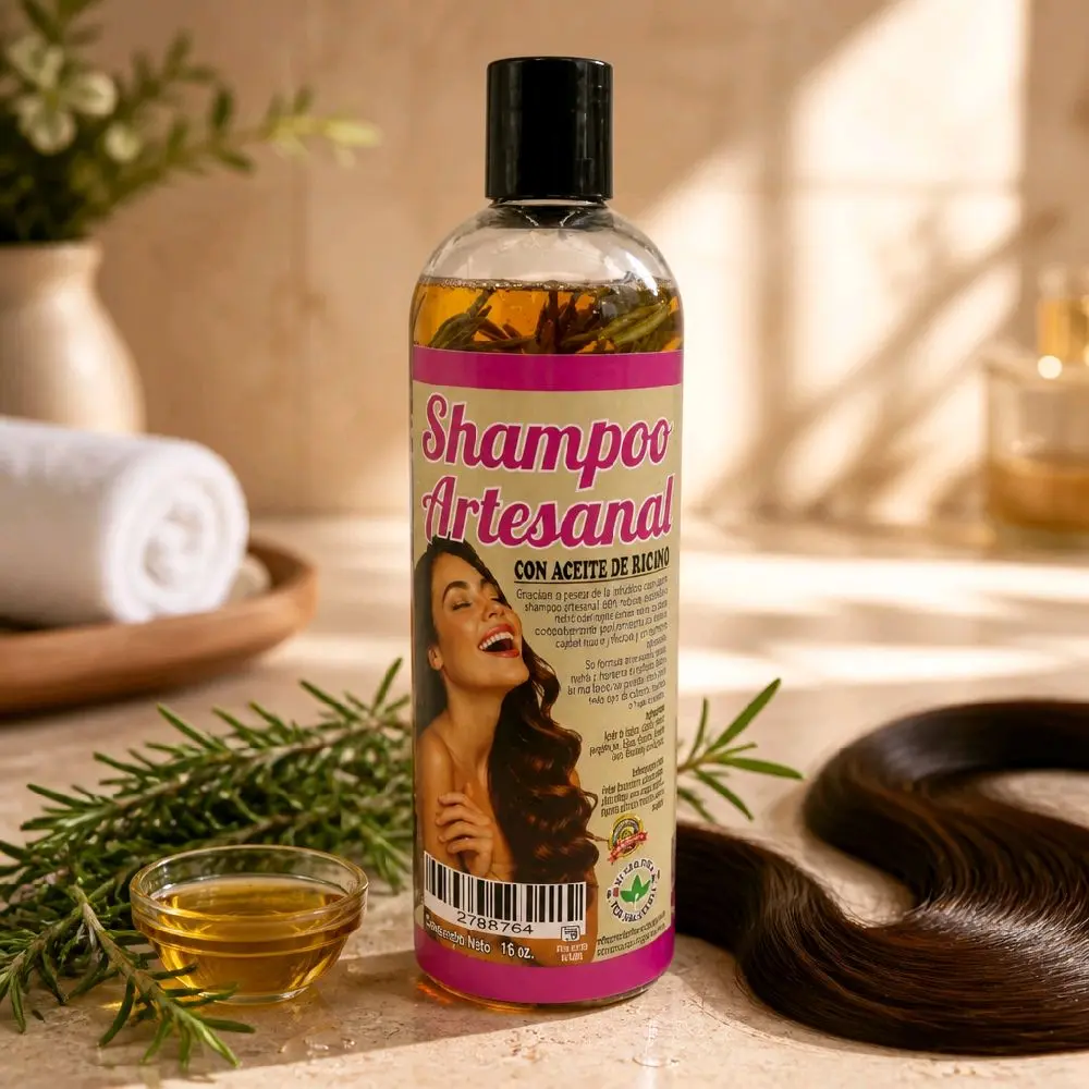 Handmade with Botana Oil, Cinnamon, Rosemary, Ginger and Garlic