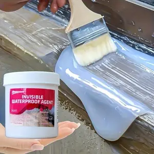 Invisible Waterproof Sealant, Anti Leak, Balcony Railing Sealant, Strong Adhesive Waterproof Sealant for metallic/Wood/Concrete Surface, Durable Waterproof Protector, Hydrophobic Sealant