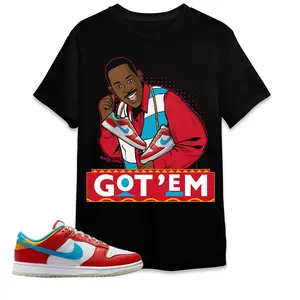 Dunk Low LeBron James Fruity Pebbles Unisex T-Shirt 90s TV Series Got Em, Shirt To Match Sneaker