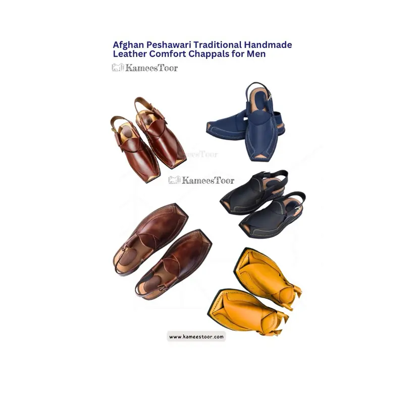 Handmade Afghani Peshawari Chappal