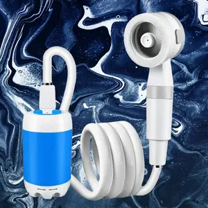 Retractable Camping Toilet with Tent plant watering beach picnic fishing potty USB Rechargeable Portable Outdoor Shower Rechargeable Camping Shower Pump pet bath Portable Electric Outdoor Shower Rechargeable Portable Camping Shower Pump spray pattern hvac