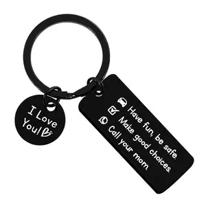 Mom Checklist Keychain