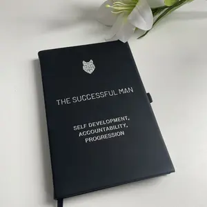 2026 The Successful Man Journal A5 Notebook for Daily Goal Setting Accountability Planner Self Mastery Discipline Personal Growth Bible Study Supplies Electric Erasers