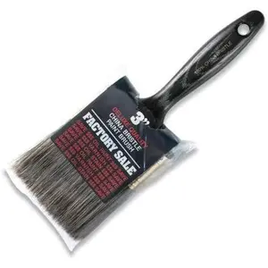Factory Sale Gray Bristle Flat Sash 3 inch Paint Brush