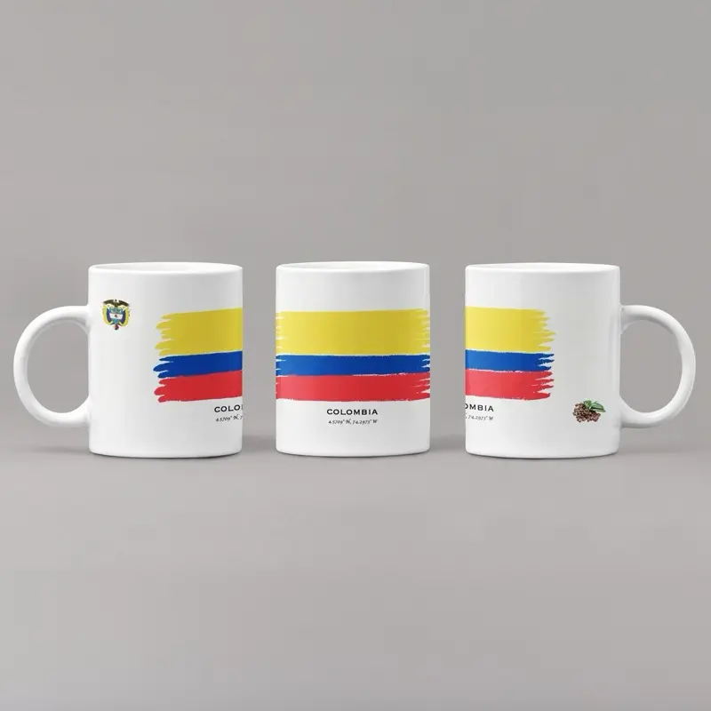 Colombia Flag Mug
