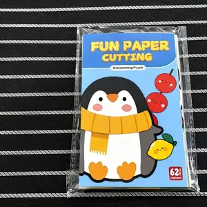 Paper Cutting Kit, Pre-School Diy Handmade Craft Activities, Educational Toys for Kids, Creative Art Supplies