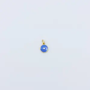 Blue Disc Charm