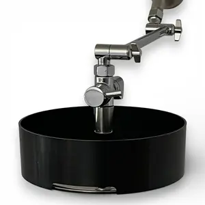 Cold Plunge Showerhead Ice-Chilled Cold Therapy for Daily Use & Contrast Therapy with 3-Way Control Valve & Adjustable Extended Shower Arm