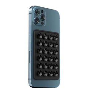 Silicone Suction Cup Phone Holder, Self-adhesive Phone Stand, Anti-slip Phone Holder, Mobile Phone Holder, Suitable for Home, Office, Car & Travel, Essentials for Summer Outings Accessories Cellphone Mount Smartphone