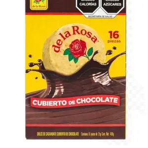 De La Rosa Mazapan Chocolate 16 piezas 352g