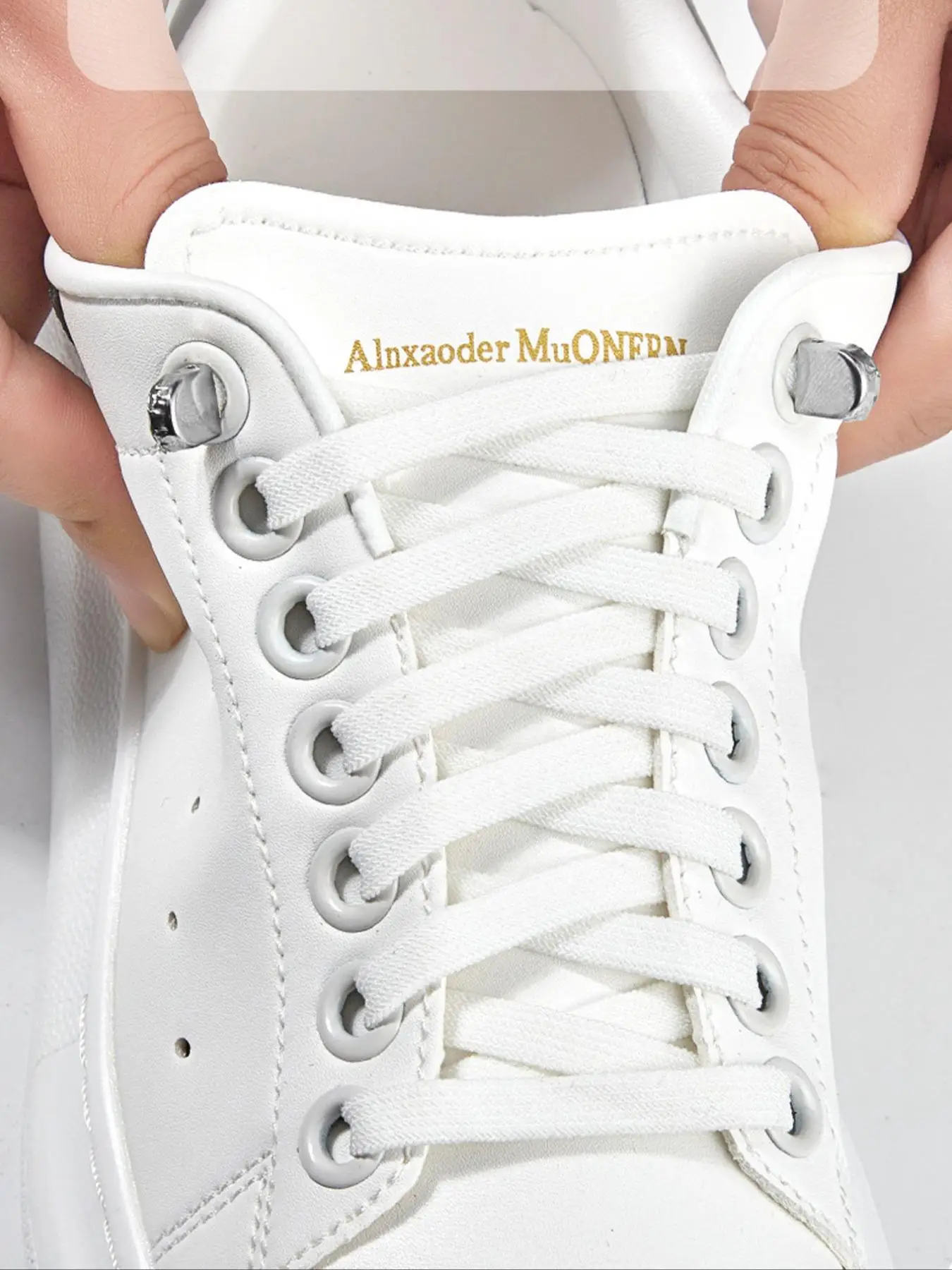 No-tie Elastic Shoelaces, Comfortable and Convenient Shoelaces, Widened Lazy Shoelaces, Stretchable Elastic Press Buckle Men's and Women's Casual Shoe