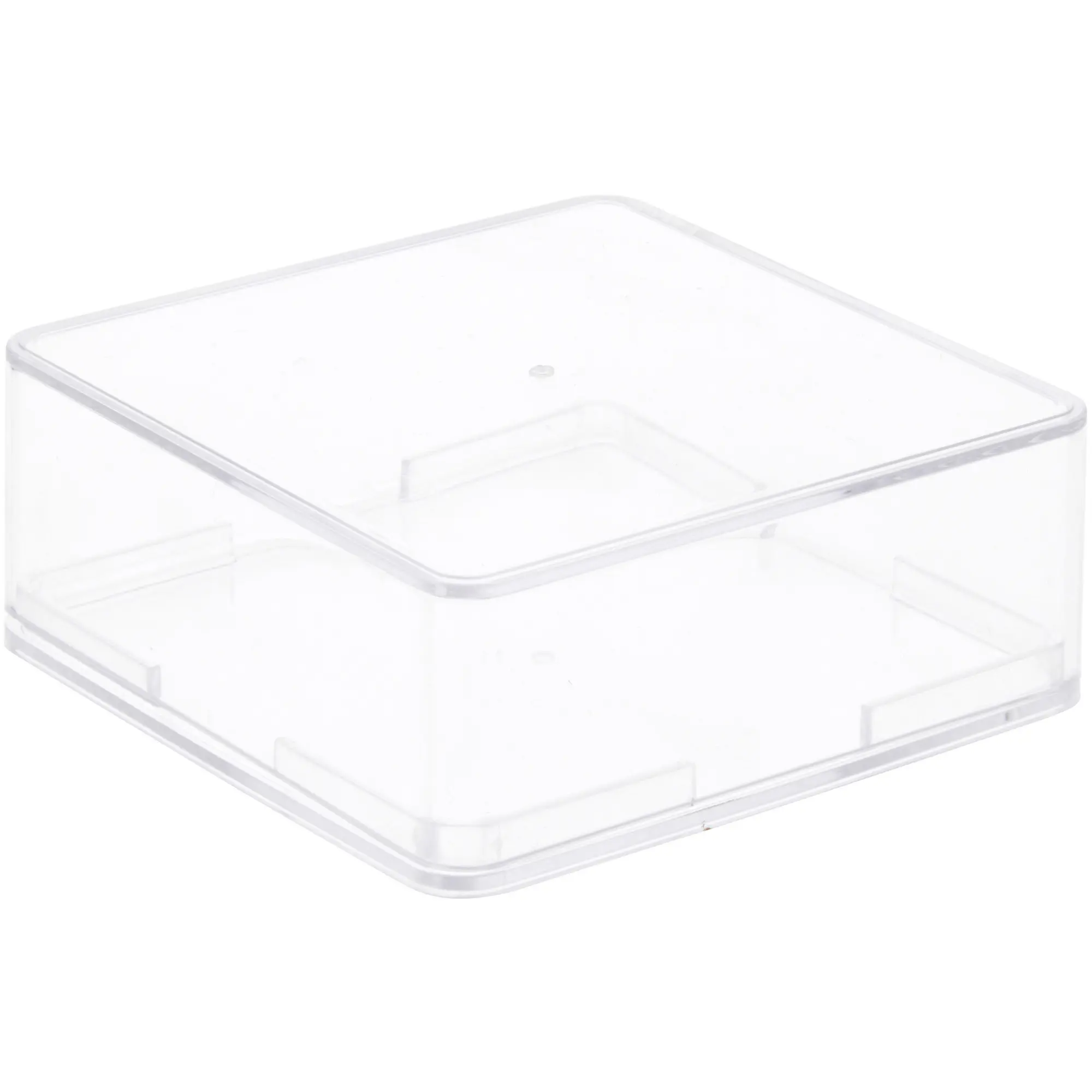 Pioneer Plastics Plastic Hockey Puck Display Case (UV Resistant), 2.875" W x 2.875" D x 1.0625" H