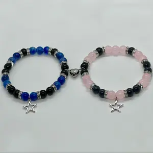 Star couples bracelets for anniversary birthday