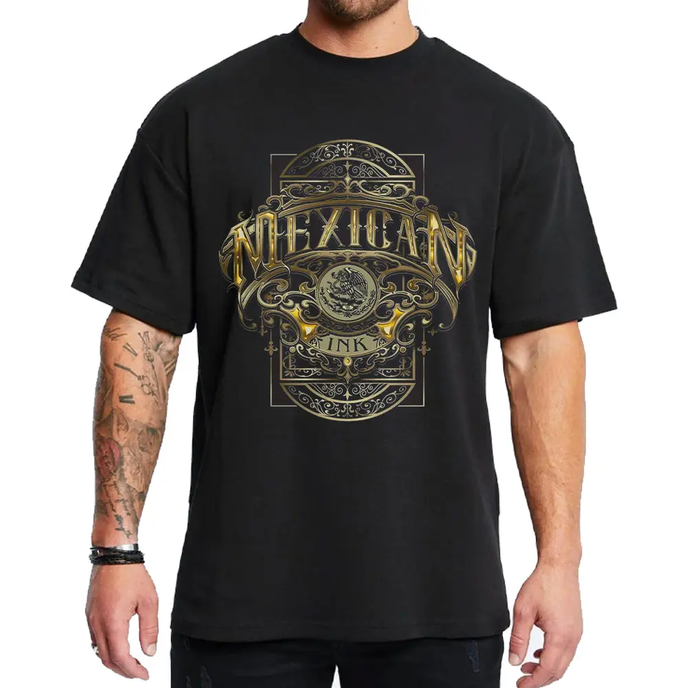 Chicano Clothing, Mexican Clothes, Oversized Graphic Tee for Men & Women Medium Heavy Polyester Sweatshirt Loose Fit Casual Streetwear MX2
