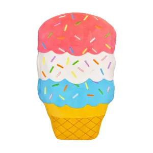 Fluffy Inflatable Floor Cushion with Pump