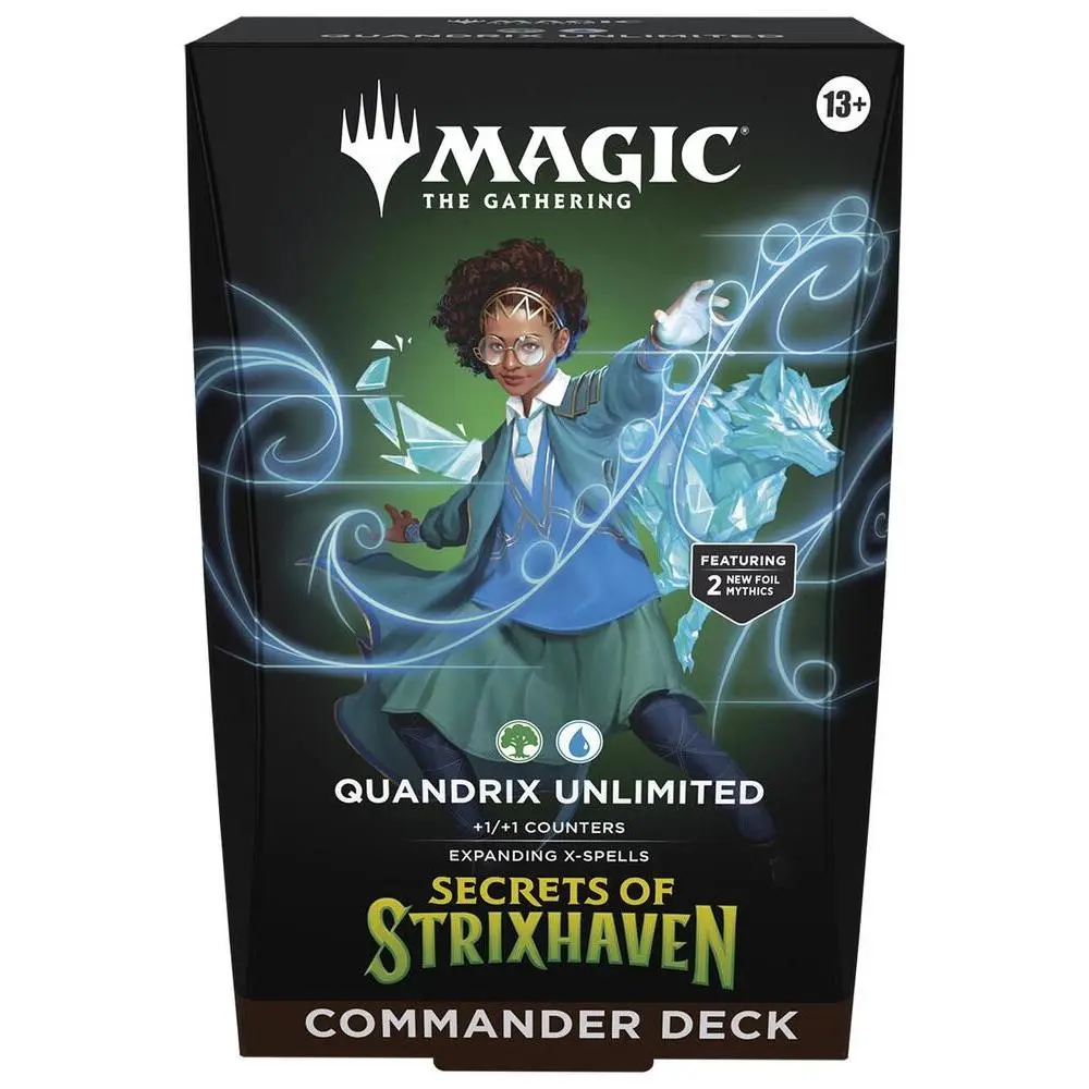Magic: The Gathering - Secrets of Strixhaven Quandrix Unlimited Commander Deck
