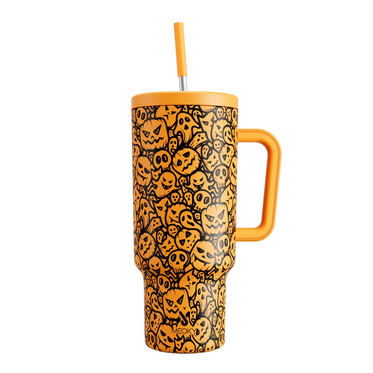 Orange Graffiti Halloween