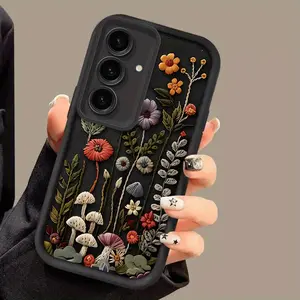 New Minimalist Retro Natural Floral Phone Case for Samsung for galaxy S25 Ultra/S25 Plus/S25/S24 Ultra/S24 Plus/S24 FE/S24/S23 Ultra/S23 FE/S23/S23+/S22 Ultra/S22/S22+/S21 Ultra/S21 FE/A73/A72/A71/A70/A56/A55/A54/A53/A52/A35/A34/A33/A32/A31/A25/A24/A23/A1
