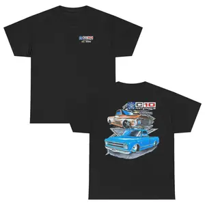 Vintage C10 Pickup Truck Racing 2 Sided T-Shirt - 1967-72 , C10 Truck Lover, Menswear Women's, Car Fan Shirt
