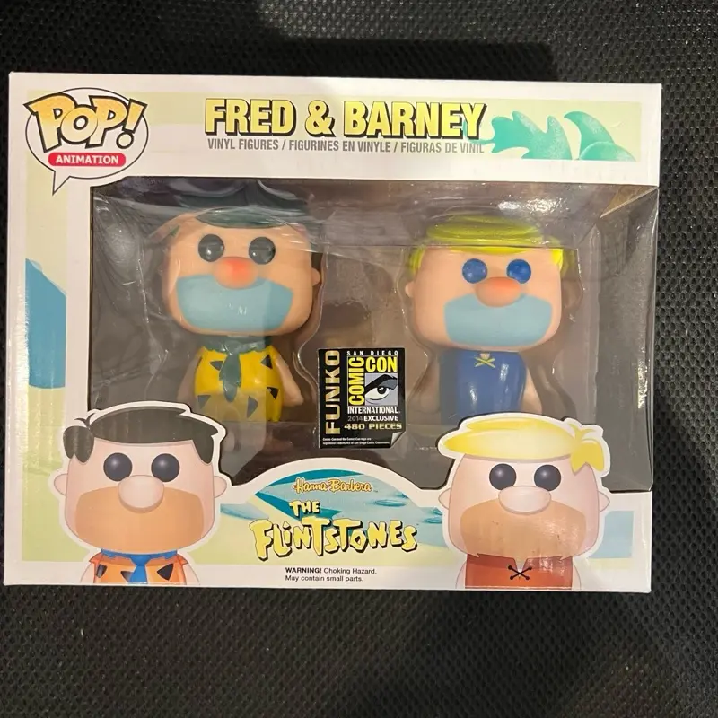 Flintstones Fred & Barney funko pop