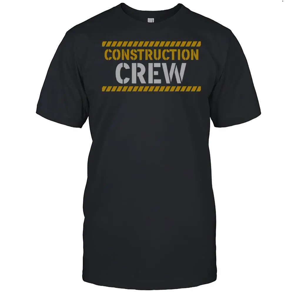Original Construction Crew Highway Worker T-Shirt – Durable Workwear Graphic Tee, Unisex Safety and Labor Shirt, Casual Industrial Style Tee