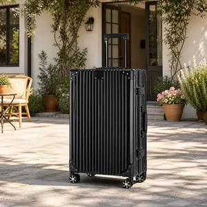 Aluminum Magnesium Alloy Hard-Shell Luggage, Premium Metal Suitcase with TSA Lock, Lightweight Carry On (20/26/29 in) – Mother's Day Gift for Business/Leisure Travel