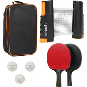 Ping Pong Paddles - High-Performance Set with  Table Tennis Rackets, 3- Ping Pong Balls, Compact Storage Case | Table Tennis Set