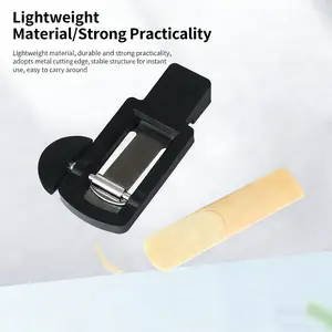 Silver Color Saxophone Mouthpiece Metal Repair Tool, Blade, Durable Musical Instrument Accessory, Perfect for Sax Players