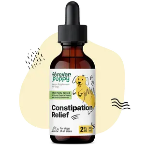 Constipation Relief for Dogs - Stool Ease Dog Supplements - Sea Moss & Slippery Elm for Digestive Health - Fiber Vitamins and Supplements for Constipation - All Breeds & Sizes - 2 oz