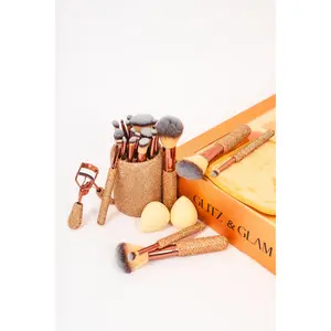 LIMITED EDITION | CHAMPAGNE Glitz & Glam | 26pc Essentials Collection Brush Set | MU9682 LIMITED EDITION | CHAMPAGNE Glitz & Glam | 26pc Essentials Collection Brush Set | MU9682