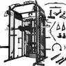 [ 8 packages]MIKOLO Power Cage Home Gym Smith Machine with Lat Pulldown & Cable Crossover Dual Weight Stack System 264-lb Total Capacity All-in-One Home Workout StationMIKOLO Strength Training Equipment Strength Training Equipment
