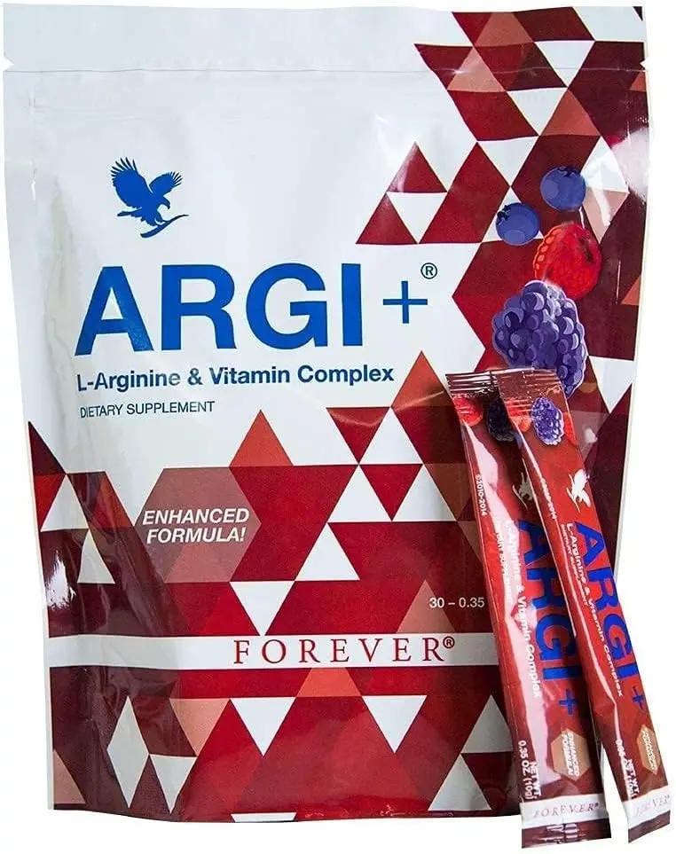 Forever Living - Forever Argi+ - 30 Packets | Contains L-Arginine, Vitamin Complex, Individual Packets, For Convenient Daily Dietary Supplement Use