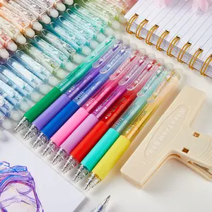Erasable Gel Pens 0.7mm  Retractable — Smudge-Free No Residue Vibrant Ink, perfect signing fan merch, cards, or giftsADHD School Supplies, Aesthetic Journaling Planner Pens, Note Taking Drawing — Back to School Must Have cute desk accessory