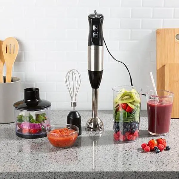 Classic Cuisine Immersion Blender-4-In-1 6 Speed Hand Mixer Set Classic Cuisine Immersion Blender-4-In-1 6 Speed Hand Mixer Set