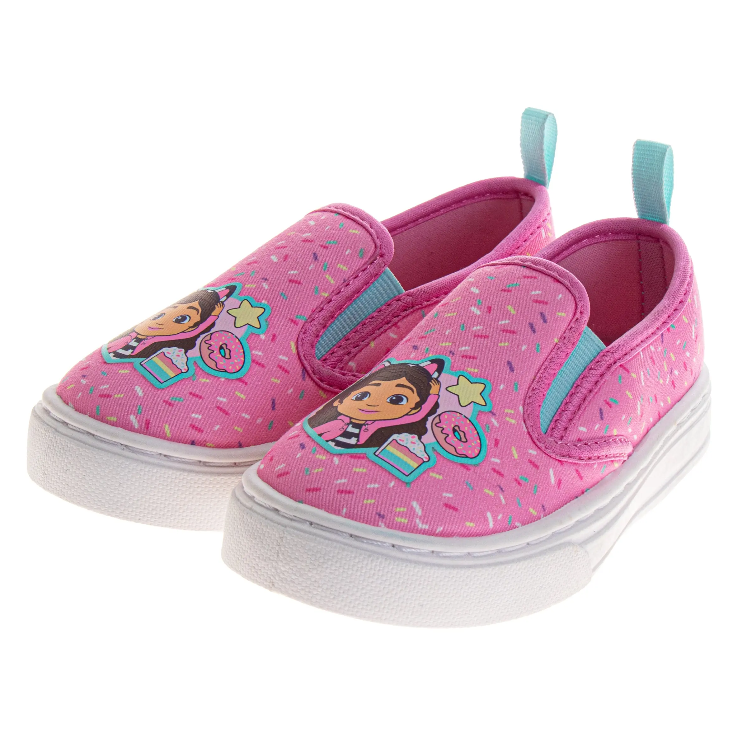 Gabbyâ€™s Dollhouse Girls Slip-On Canvas Sneakers (Toddler / Little Kid)