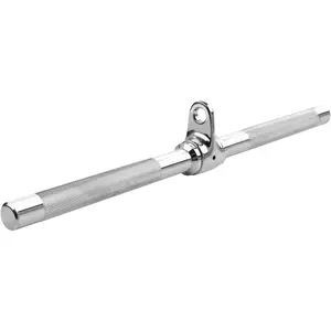 V-Shaped Bar Straight Rotating Bar Curl LAT Pull Down Bar D Handle Double D Row Handle LAT Pulldown Attachments Cable Machine Attachment for Home Gym