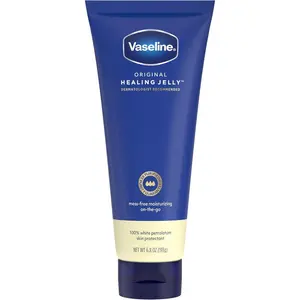 Vaseline Original Healing Jelly 100% White Petrolatum Skin Protectant 1 ct for Mess-Free Moisturizing On-the-Go, with 3x Purified Purity-Guaranteed Formula, 6.8 OZ
