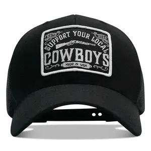 Support Your Local Cowboys Patch Snapback Hat