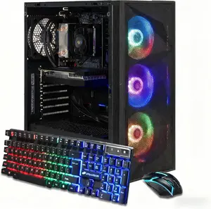 Gaming PC Desktop Computer, AMD Ryzen 7 5700X