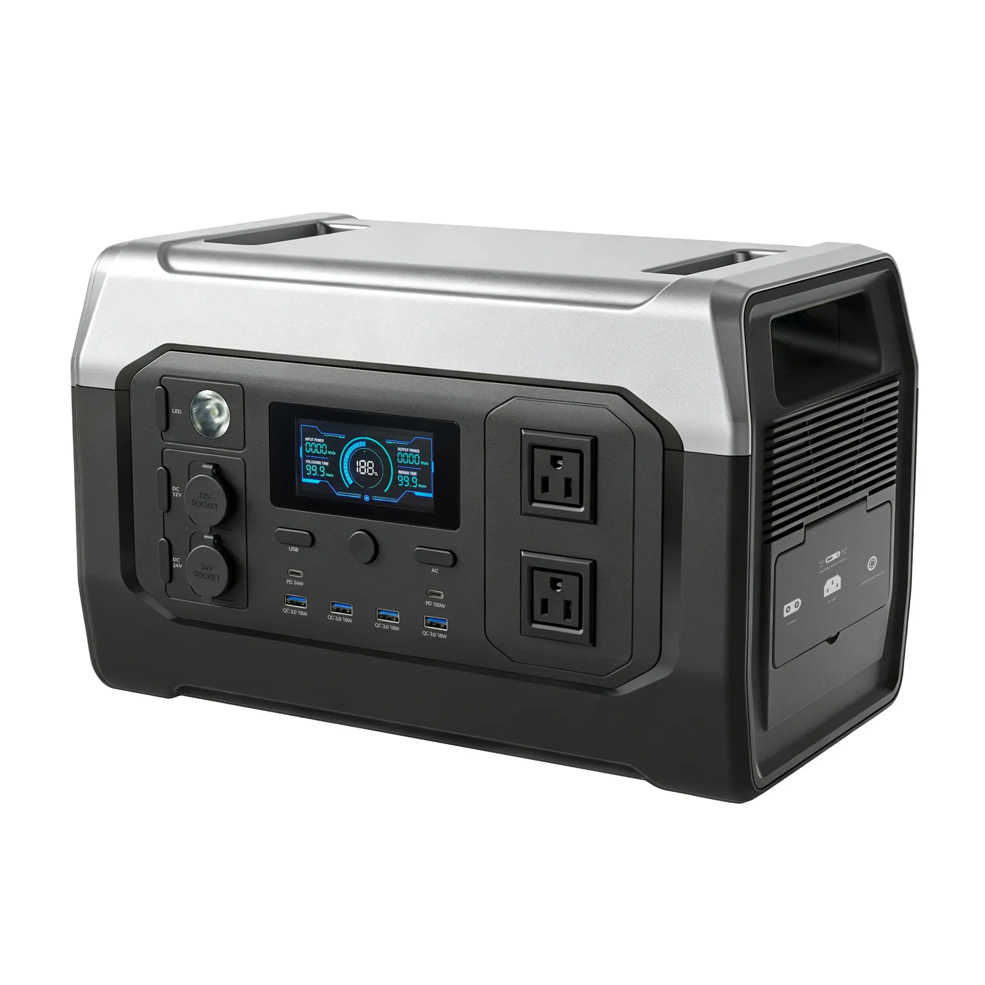 [Summerfinds] CTOLITY XP1000 Portable Power Station, 1800W 1024Wh LiFePO4 Solar Generator, 1.2 Hour Fast Charging, Home Blackout Backup, Camping & Road Trip Essentials