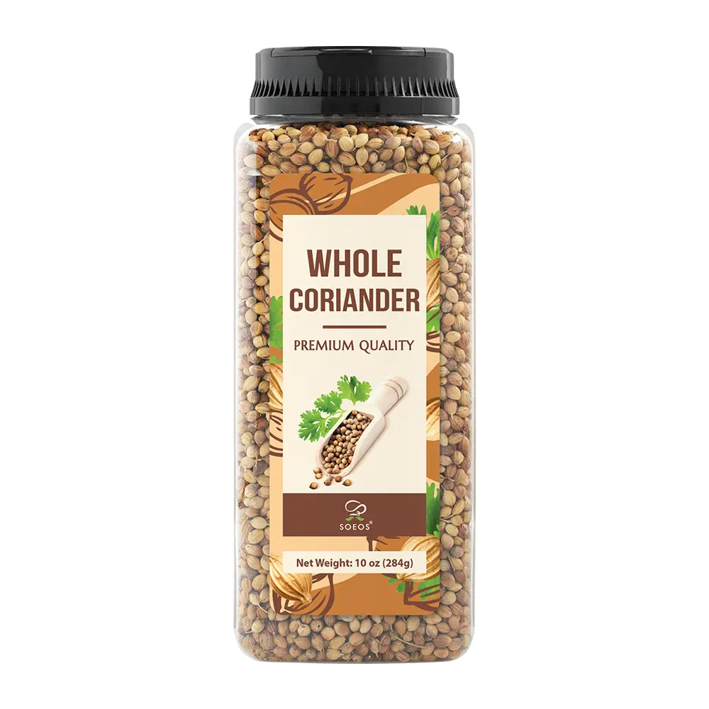 Soeos Whole Coriander Seeds 10 oz Premium Quality Aromatic for Cooking Seasoning Pickling & Spice Blends 284g
