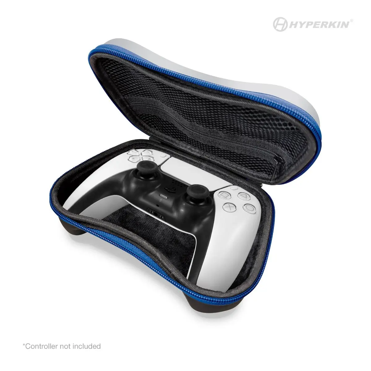 Hyperkin Hard Shell Case for PS5, Travel Case, Controller Storage, EVA Case, Mesh Pocket, Zippered Lid, Impact Resistant, ps5 controllers, ps5 accessories