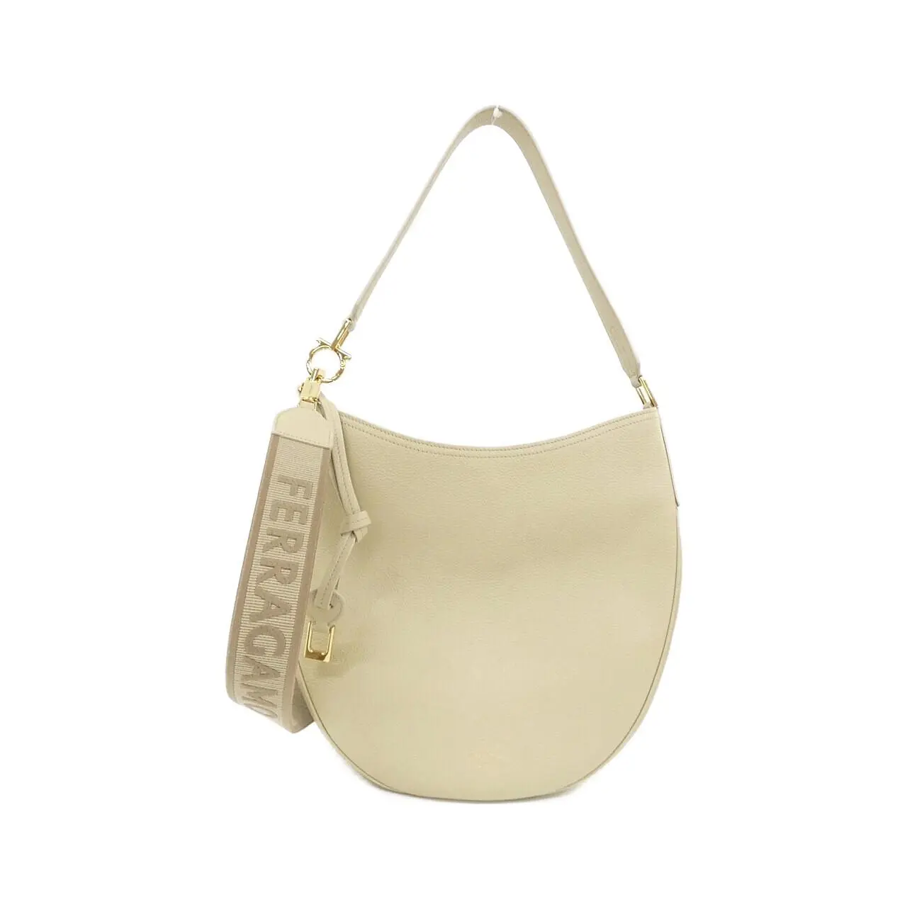 Pre-owned SALVATORE FERRAGAMO Calfskin Shoulder Bags Calf Shoulder Bag