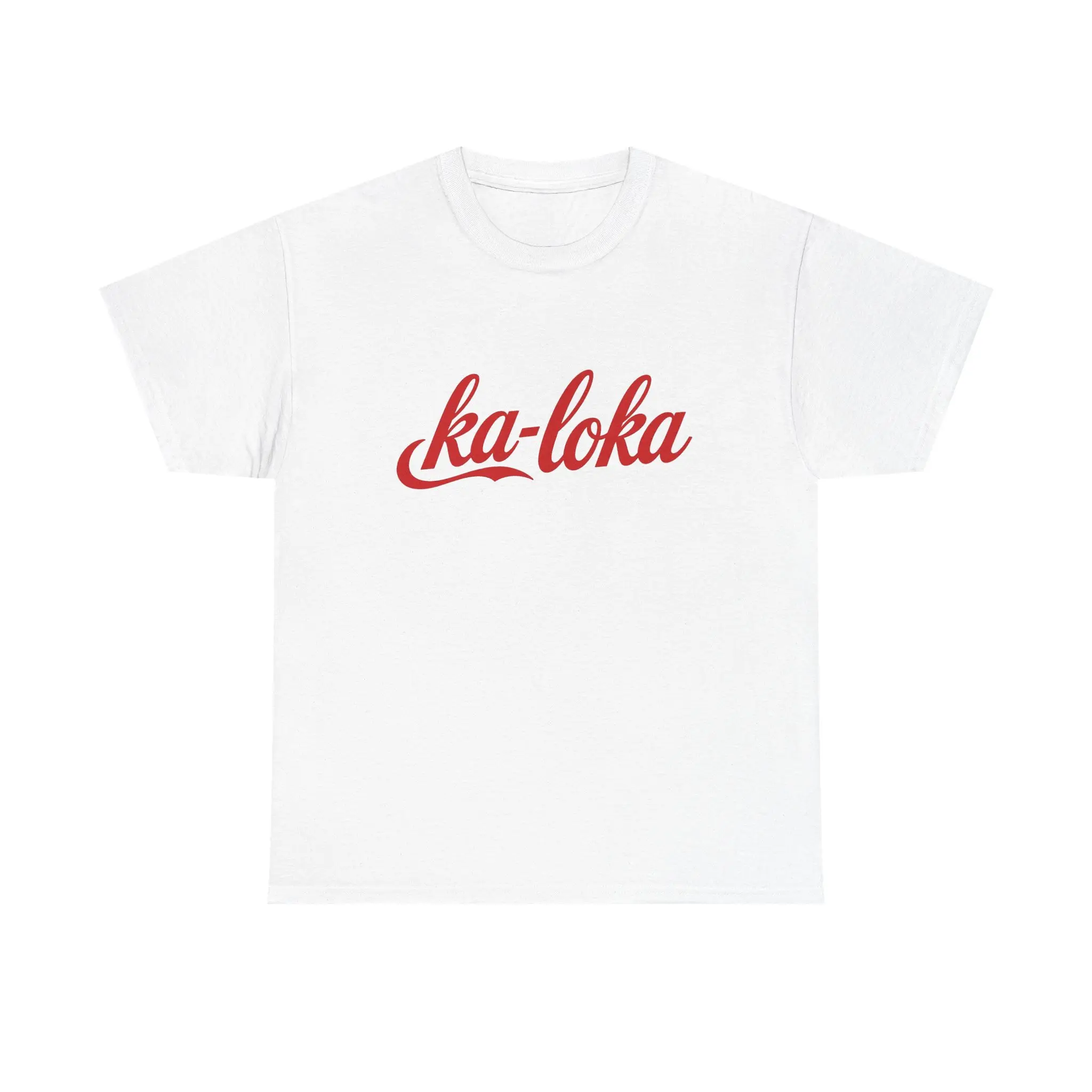 ka-loka script logo T-Shirt | vintage cursive typography