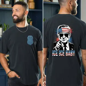 Ice Ice Baby Trump Shirt, Unisex Tee, Trending Graphic Tee