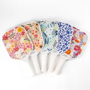 Pickleball Paddle | Floral Athletic Gear | Comfort Grip | 5 Patterns Available