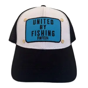 Fintech Riveted Trucker Hats - Stand Out in Style