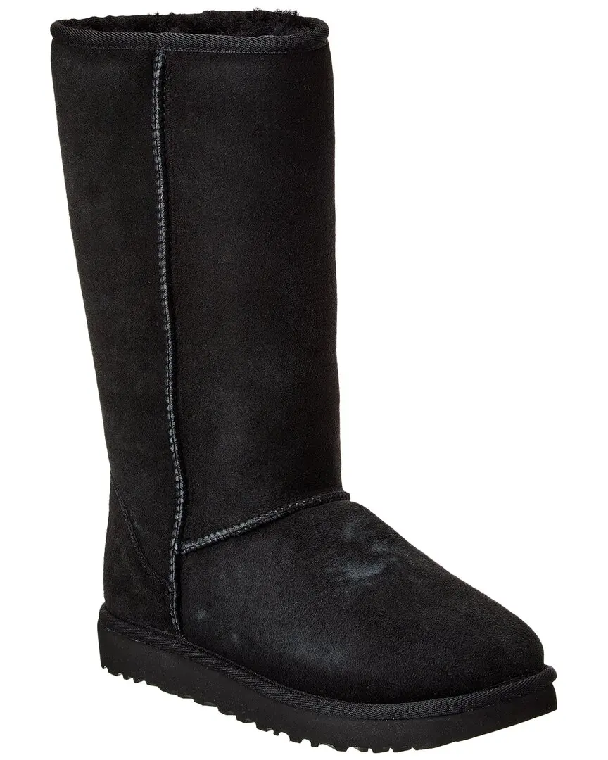 UGG Classic Tall II Suede & Shearling Boot