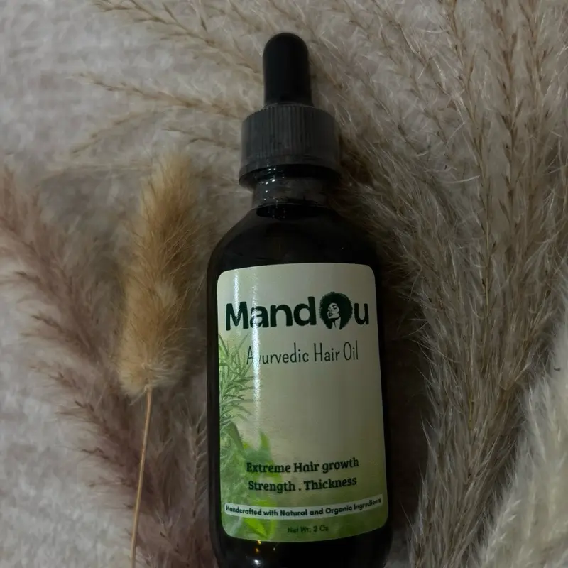 Ayurvedic Hair Oil for Extreme Hair Growth 15+ natural Herbs and Seeds