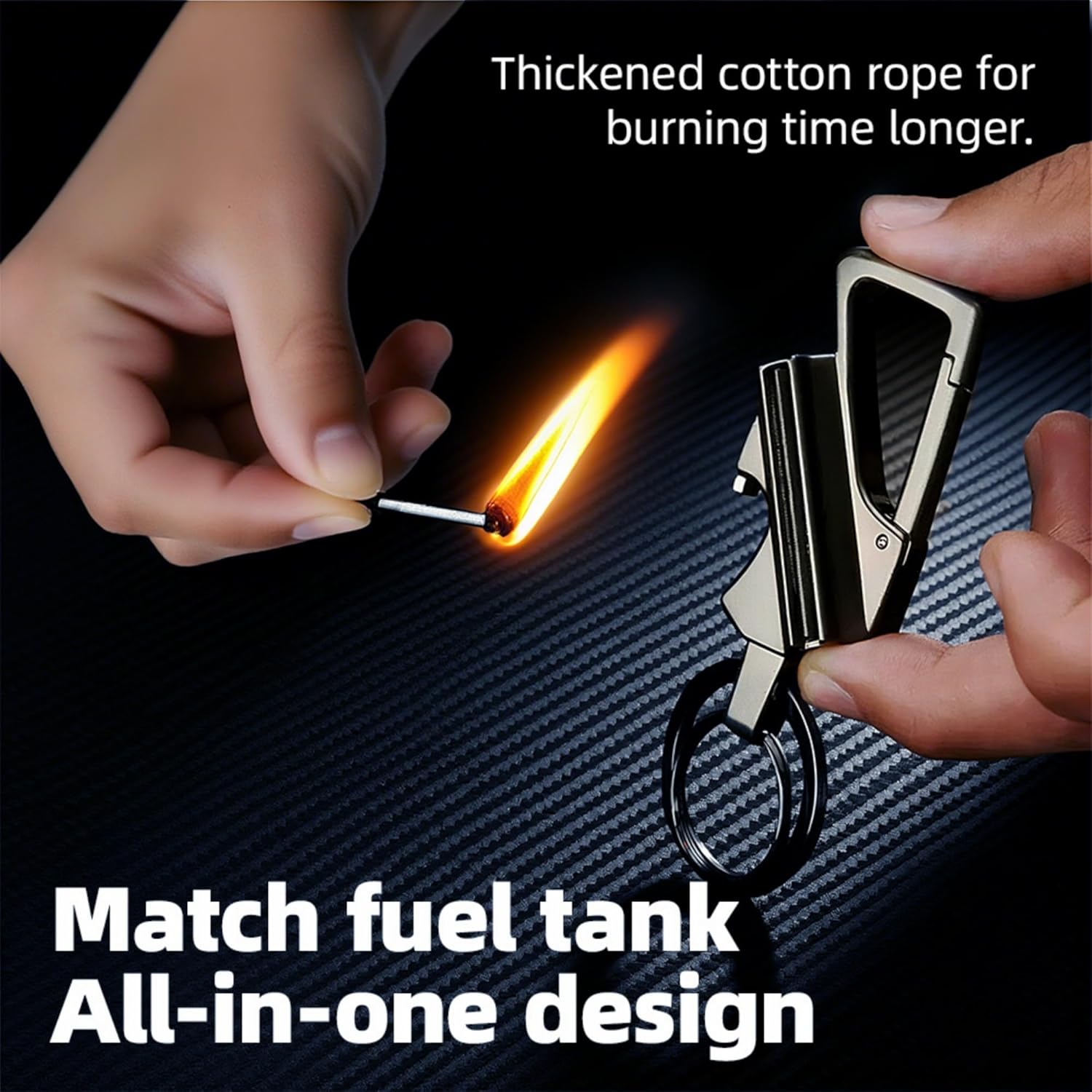 All-Metal Multi-Functional Tool Lighter Keychain Portable Lighter (Not include Fuel) Waterproof Reusable Multifunctional 3-in-1 keychain Bottle Opener, Stores keys, Durable for Travel Outdoor Activities Camping Parties Creative Gift for Both Men Women All-Metal Multi-Functional Tool Lighter Keychain Portable Lighter (Not include Fuel) Waterproof Reusable Multifunctional 3-in-1 keychain Bottle Opener, Stores keys, Durable for Travel Outdoor Activities Camping Parties Creative Gift for Both Men Women